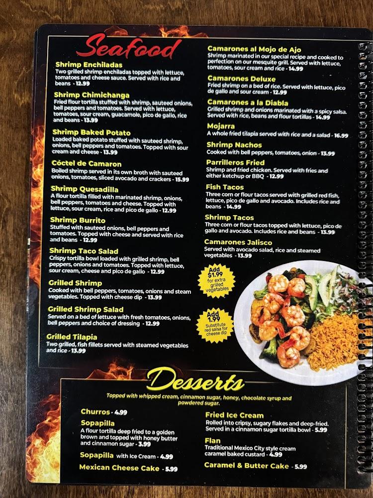 Asadores Grill Menu image 1