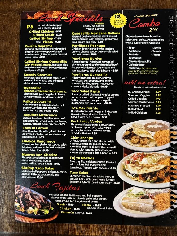 Asadores Grill Menu image 3